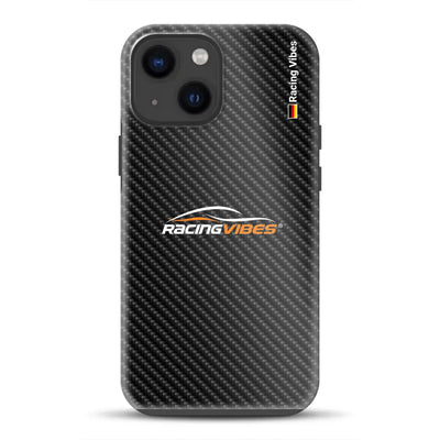 Carbon Style mit Logo Upload - Individuelle Premium Hülle für iPhone