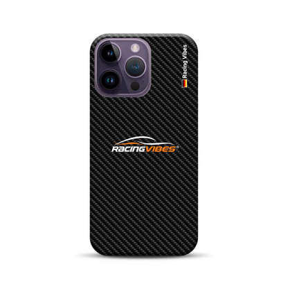 Carbon Style mit Logo Upload – Custodia premium personalizzata per iPhone