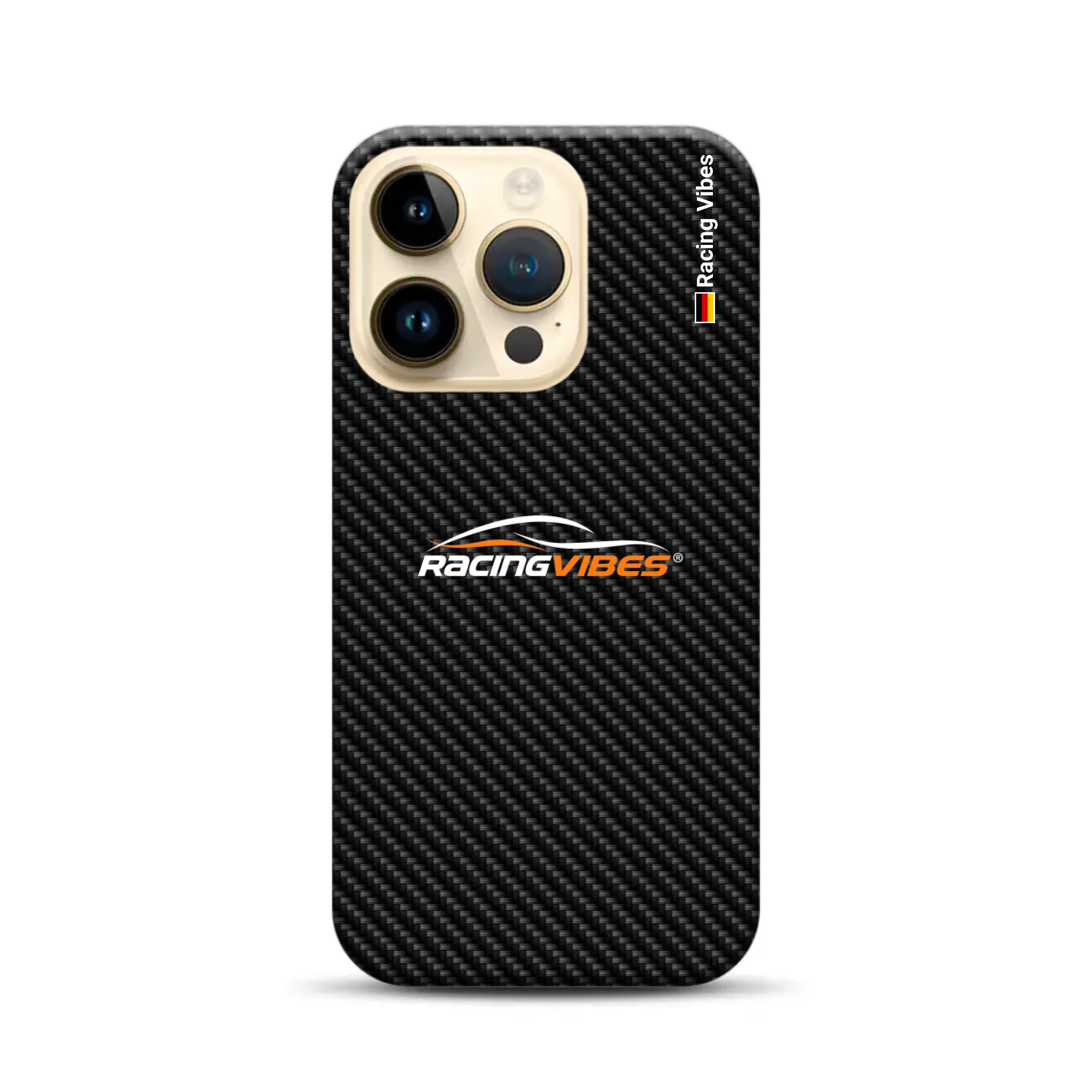 Carbon Style mit Logo Upload – Personnalisé Premium Case pour iPhone