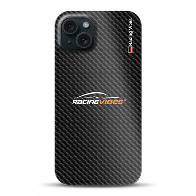 Carbon Style mit Logo Upload - Individuelle Premium Hülle für iPhone