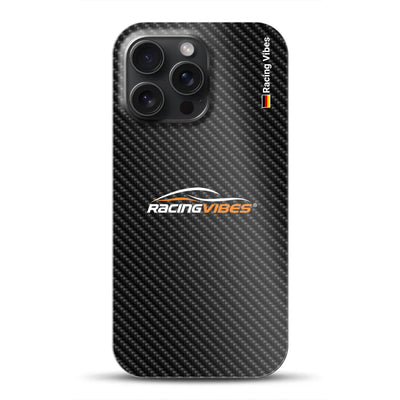 Carbon Style mit Logo Upload - Individuelle Premium Hülle für iPhone
