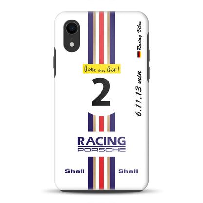 956K #2 Bellof Rekordrunde Nordschleife 1983 Livery – Custodia premium personalizzata per iPhone