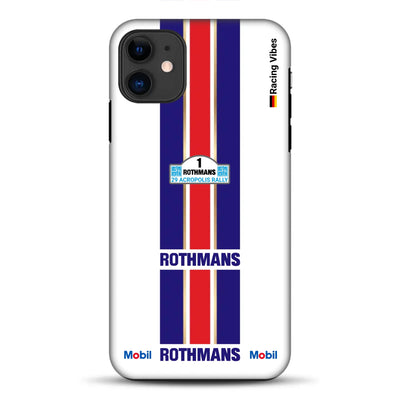Ascona 400 Walter Röhrl Rally Champion 1982 Livery – Custodia premium personalizzata per iPhone