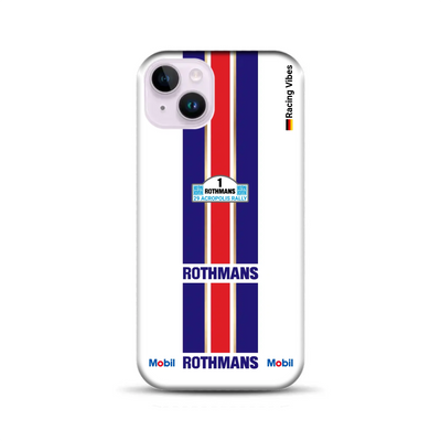 Ascona 400 Walter Röhrl Rally Champion 1982 Livery – Custodia premium personalizzata per iPhone