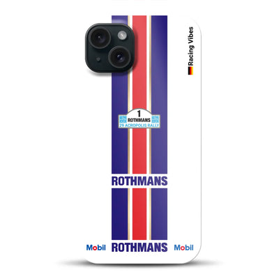 Ascona 400 Walter Röhrl Rally Champion 1982 Livery – Custodia premium personalizzata per iPhone