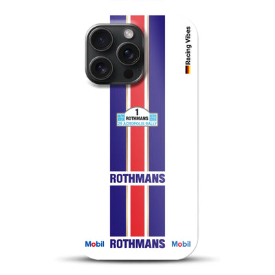 Ascona 400 Walter Röhrl Rally Champion 1982 Livery – Custodia premium personalizzata per iPhone
