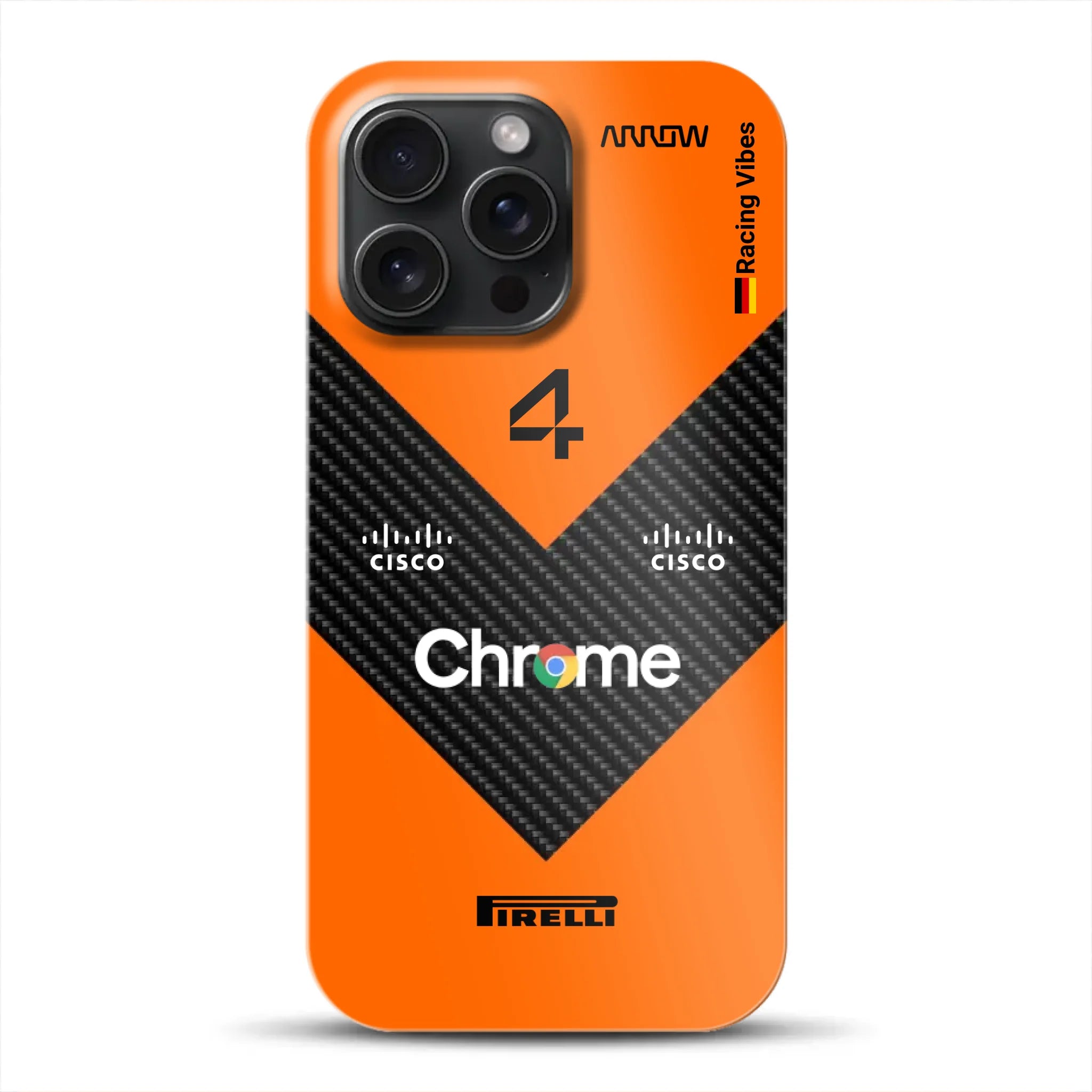 McL F1 2025 MCL39 Livery – Custodia premium personalizzata per iPhone