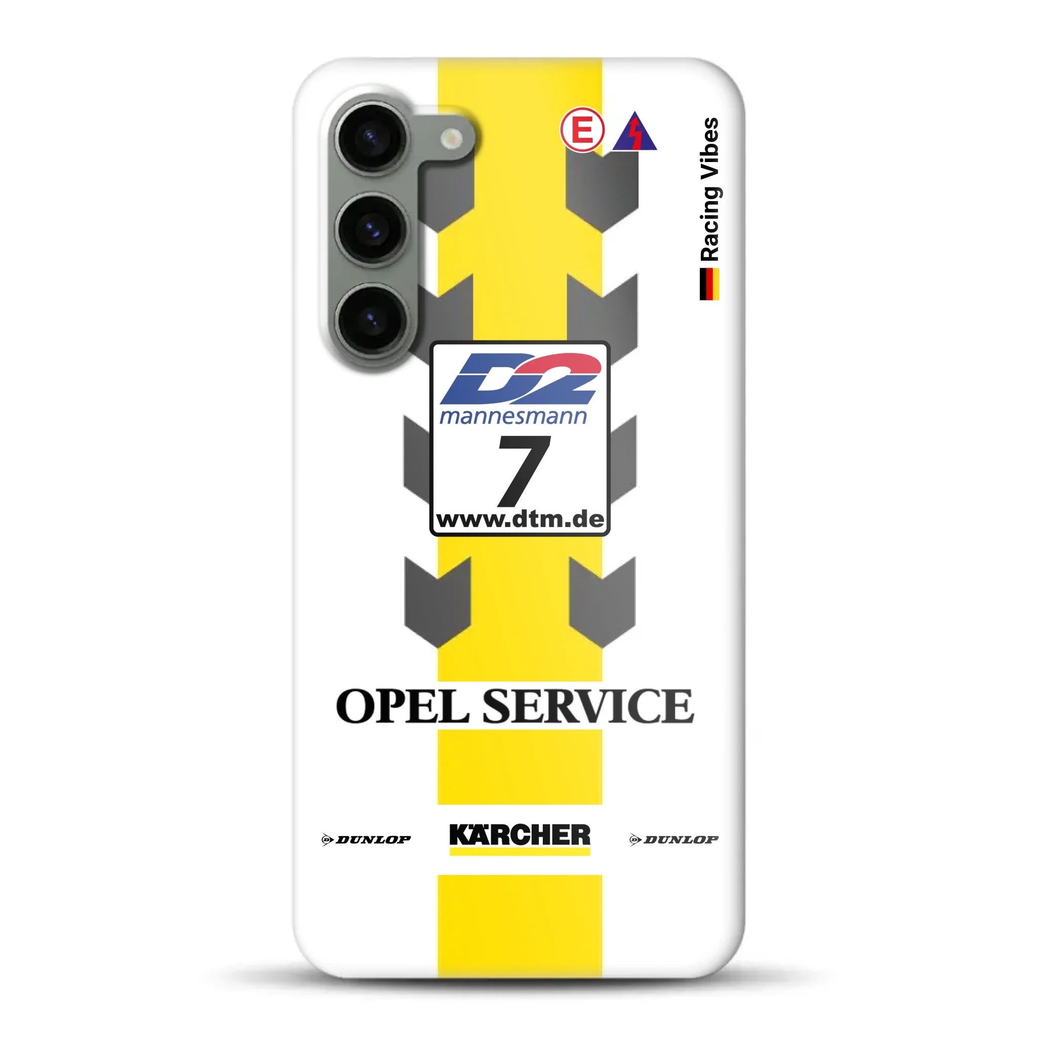 Astra V8 Coupé DTM #7 Team Phoenix 2000 Livery - Individuelle Hardcase Hülle für Samsung