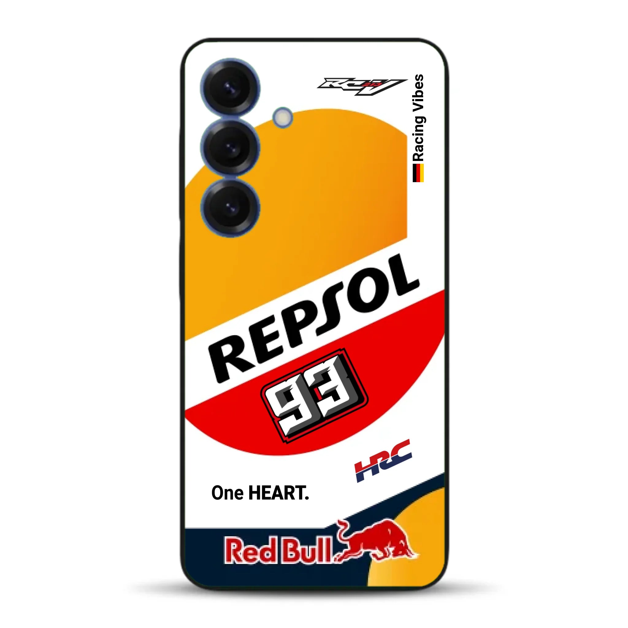 RC213V MotoGP Marc Márquez 2019 Champion Livery - Custodia per cellulare personalizzata per Samsung