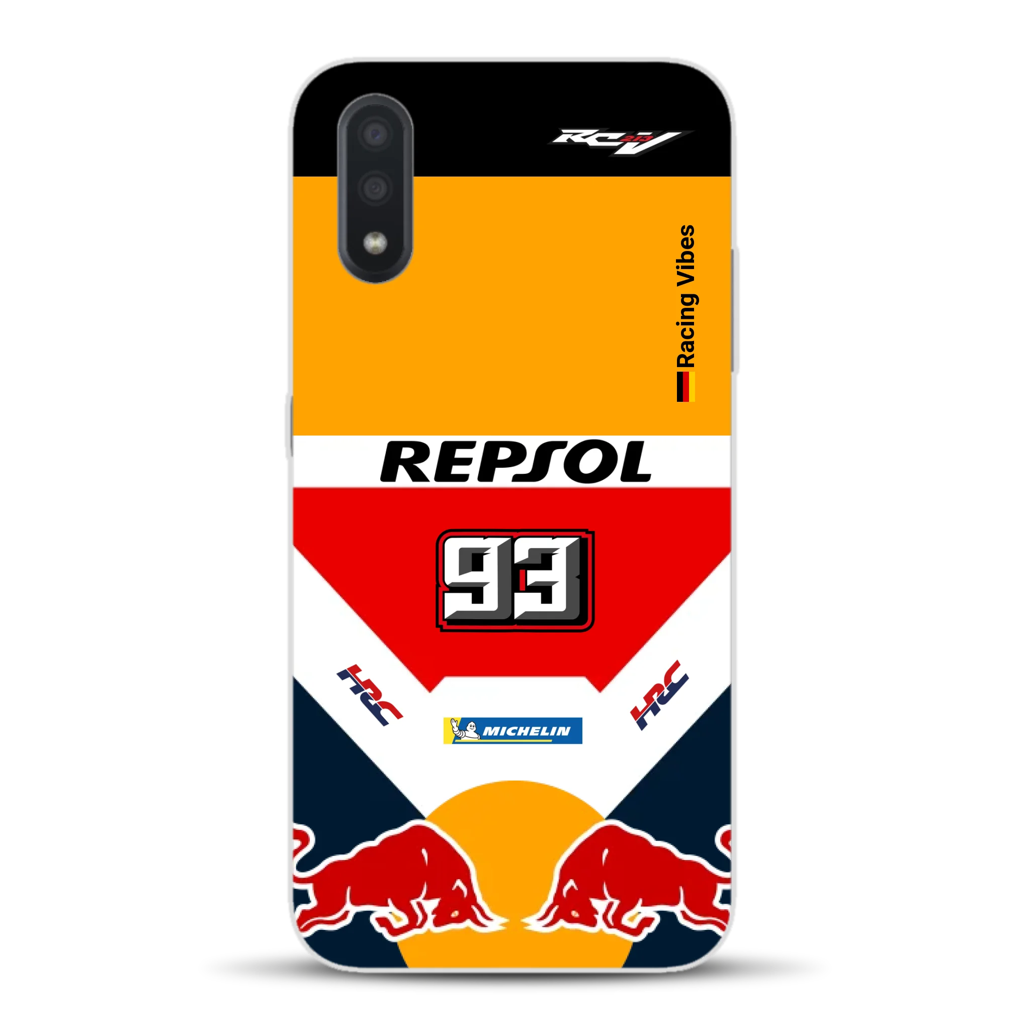 RC213V MotoGP Marc Márquez 2019 Champion Livery - Custodia per cellulare personalizzata per Samsung