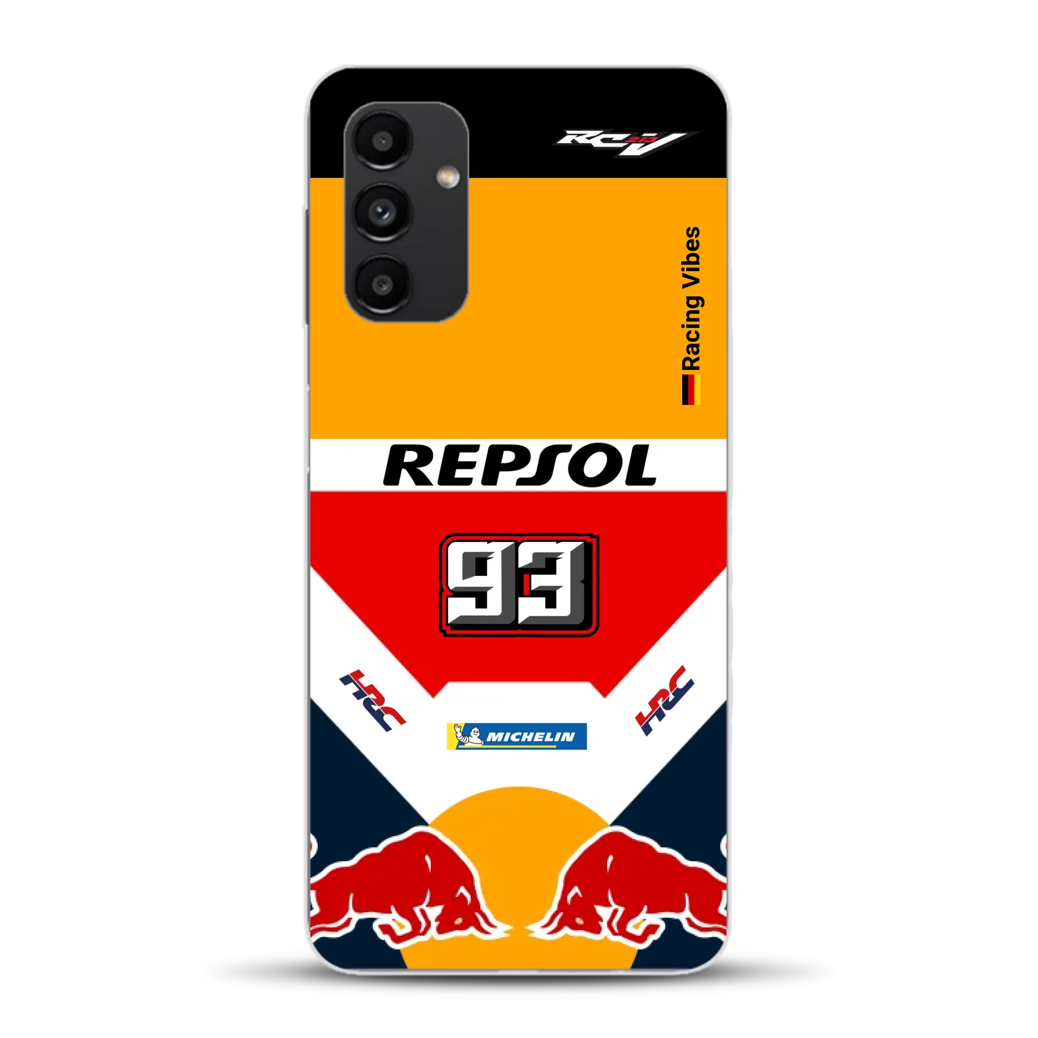 RC213V MotoGP Marc Márquez 2019 Champion Livery - Custodia per cellulare personalizzata per Samsung