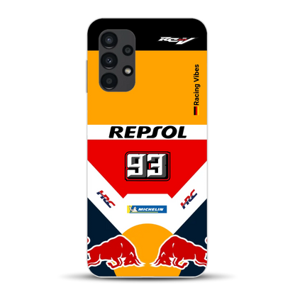 RC213V MotoGP Marc Márquez 2019 Champion Livery - Custodia per cellulare personalizzata per Samsung