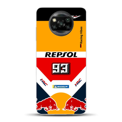RC213V MotoGP Marc Márquez 2019 Champion Livery - Custodia per cellulare personalizzata per Xiaomi