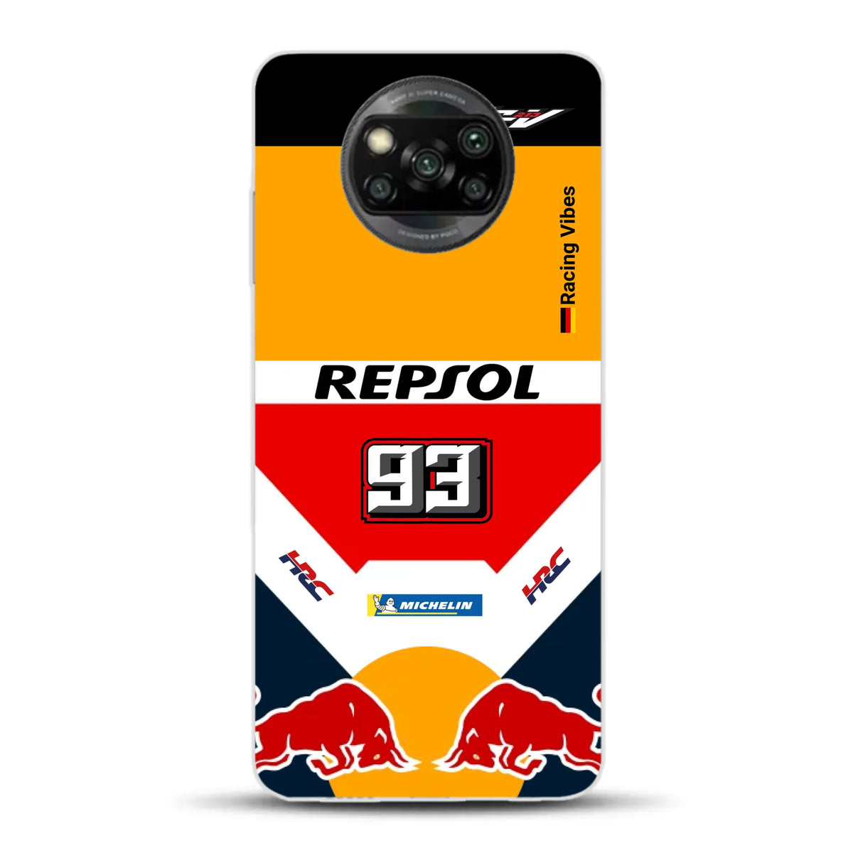 RC213V MotoGP Marc Márquez 2019 Champion Livery - Individuelle Handyhülle für Xiaomi