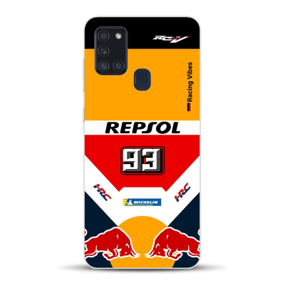 RC213V MotoGP Marc Márquez 2019 Champion Livery - Custodia per cellulare personalizzata per Samsung