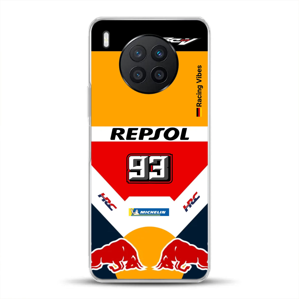 RC213V MotoGP Marc Márquez 2019 Champion Livery - Custodia per cellulare personalizzata per Huawei
