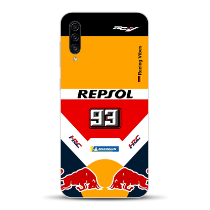 RC213V MotoGP Marc Márquez 2019 Champion Livery - Custodia per cellulare personalizzata per Samsung