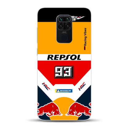 RC213V MotoGP Marc Márquez 2019 Champion Livery - Custodia per cellulare personalizzata per Xiaomi