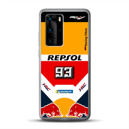 RC213V MotoGP Marc Márquez 2019 Champion Livery - Individuelle Handyhülle für Huawei