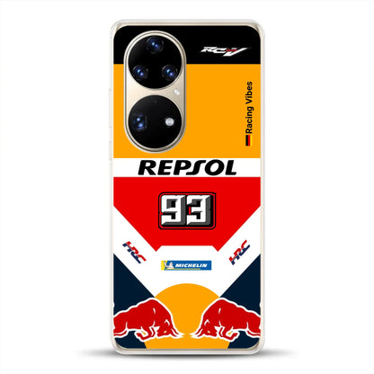 RC213V MotoGP Marc Márquez 2019 Champion Livery - Individuelle Handyhülle für Huawei