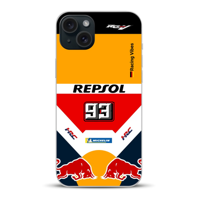 RC213V MotoGP Marc Márquez 2019 Champion Livery - Custom phone case for iPhone