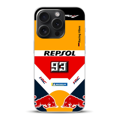 RC213V MotoGP Marc Márquez 2019 Champion Livery - Individuelle Handyhülle für iPhone