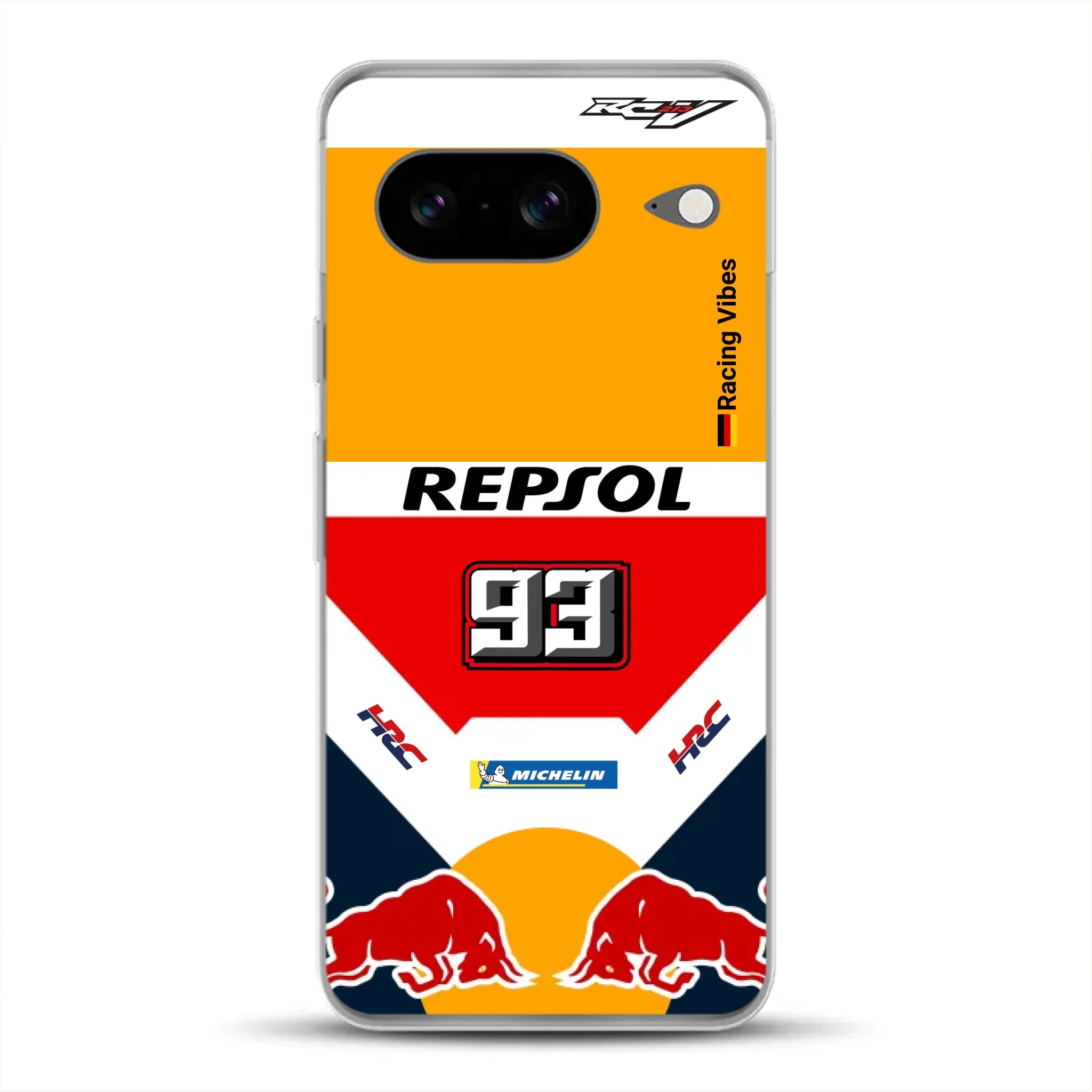 RC213V MotoGP Marc Márquez 2019 Champion Livery - Individuelle Handyhülle für Google