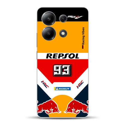 RC213V MotoGP Marc Márquez 2019 Champion Livery - Custodia per cellulare personalizzata per Xiaomi