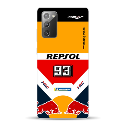RC213V MotoGP Marc Márquez 2019 Champion Livery - Custodia per cellulare personalizzata per Samsung