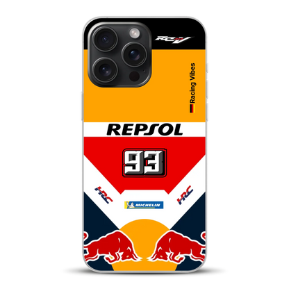 RC213V MotoGP Marc Márquez 2019 Champion Livery - Individuelle Handyhülle für iPhone