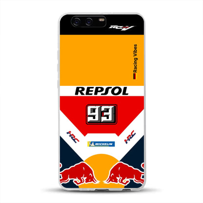 RC213V MotoGP Marc Márquez 2019 Champion Livery - Individuelle Handyhülle für Huawei