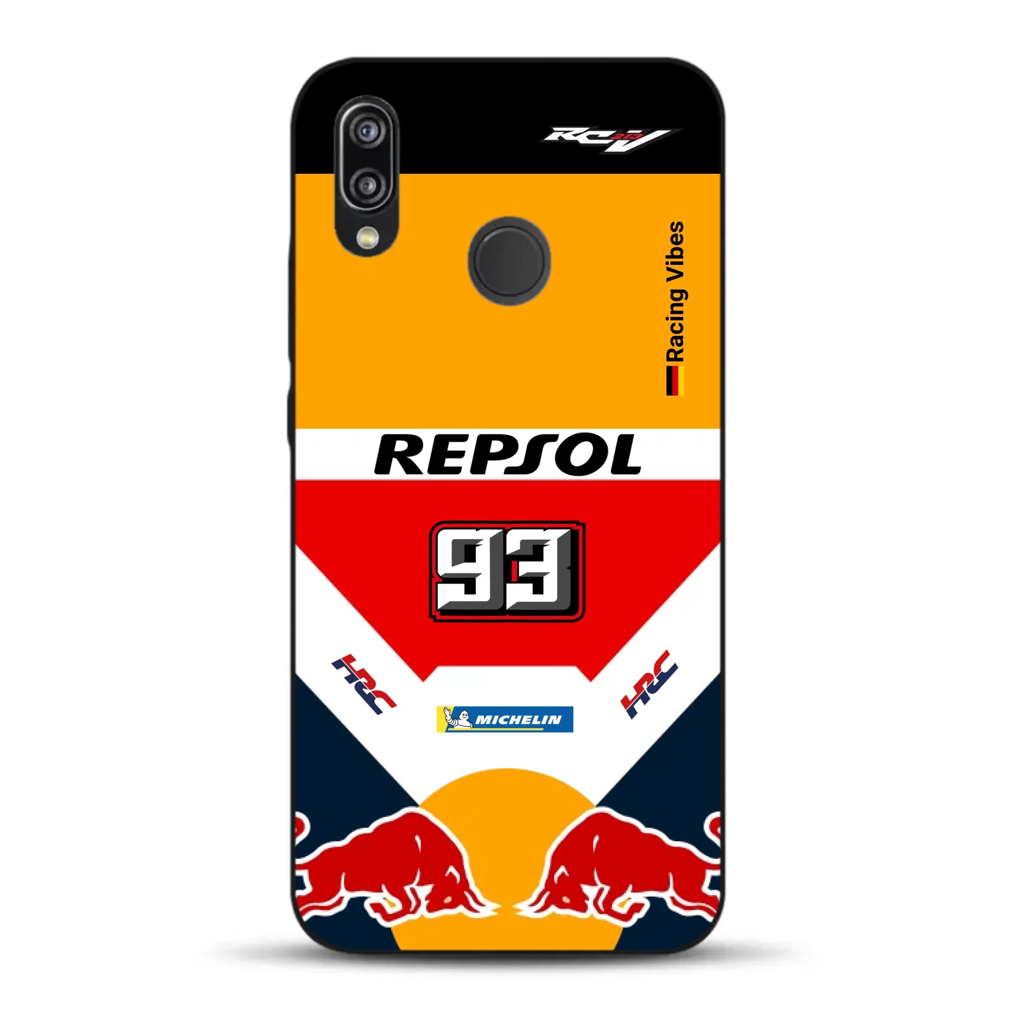 RC213V MotoGP Marc Márquez 2019 Champion Livery - Individuelle Handyhülle für Huawei