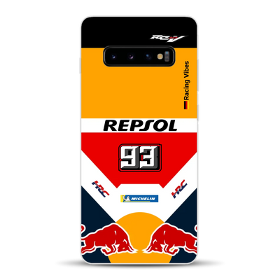 RC213V MotoGP Marc Márquez 2019 Champion Livery - Custodia per cellulare personalizzata per Samsung