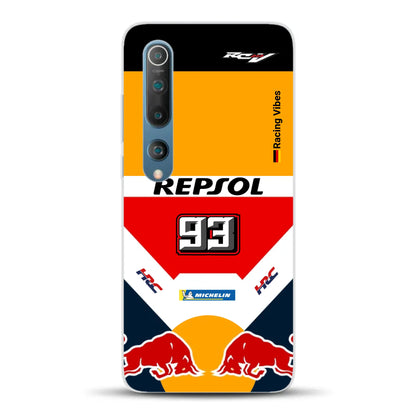 RC213V MotoGP Marc Márquez 2019 Champion Livery - Custodia per cellulare personalizzata per Xiaomi