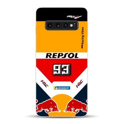 RC213V MotoGP Marc Márquez 2019 Champion Livery - Custodia per cellulare personalizzata per Samsung