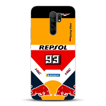 RC213V MotoGP Marc Márquez 2019 Champion Livery - Custodia per cellulare personalizzata per Xiaomi