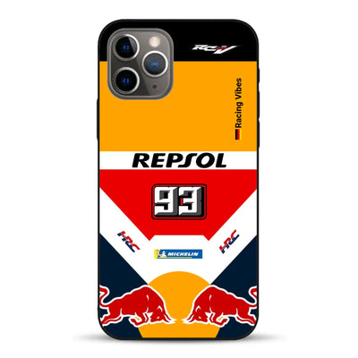 RC213V MotoGP Marc Márquez 2019 Champion Livery - Custom phone case for iPhone