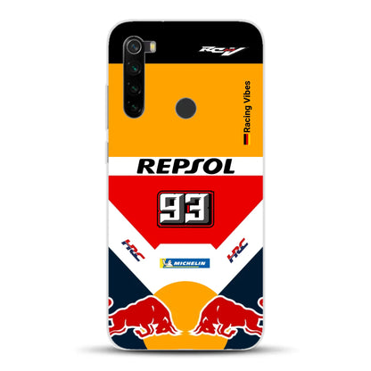 RC213V MotoGP Marc Márquez 2019 Champion Livery - Custodia per cellulare personalizzata per Xiaomi