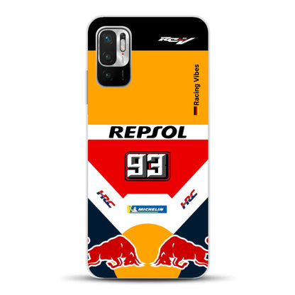 RC213V MotoGP Marc Márquez 2019 Champion Livery - Custodia per cellulare personalizzata per Xiaomi