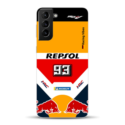 RC213V MotoGP Marc Márquez 2019 Champion Livery - Custodia per cellulare personalizzata per Samsung