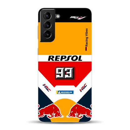 RC213V MotoGP Marc Márquez 2019 Champion Livery - Custodia per cellulare personalizzata per Samsung