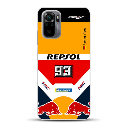 RC213V MotoGP Marc Márquez 2019 Champion Livery - Custodia per cellulare personalizzata per Xiaomi