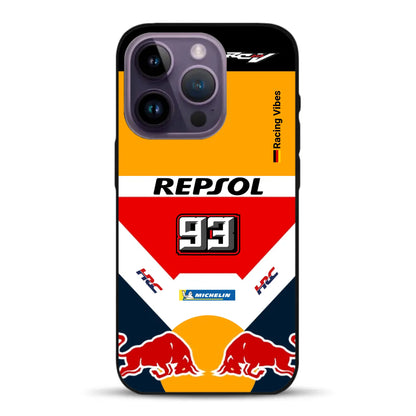 RC213V MotoGP Marc Márquez 2019 Champion Livery - Individuelle Handyhülle für iPhone