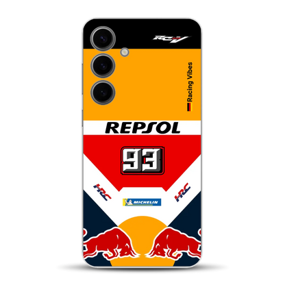 RC213V MotoGP Marc Márquez 2019 Champion Livery - Custodia per cellulare personalizzata per Samsung