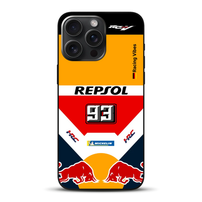 RC213V MotoGP Marc Márquez 2019 Champion Livery - Individuelle Handyhülle für iPhone