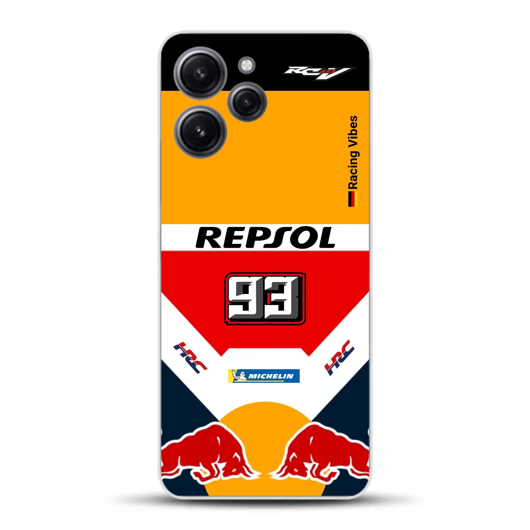 RC213V MotoGP Marc Márquez 2019 Champion Livery - Custodia per cellulare personalizzata per Xiaomi