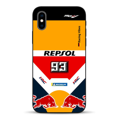 RC213V MotoGP Marc Márquez 2019 Champion Livery - Individuelle Handyhülle für iPhone
