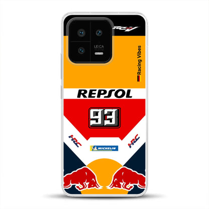 RC213V MotoGP Marc Márquez 2019 Champion Livery - Custodia per cellulare personalizzata per Xiaomi