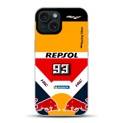 RC213V MotoGP Marc Márquez 2019 Champion Livery - Custom phone case for iPhone