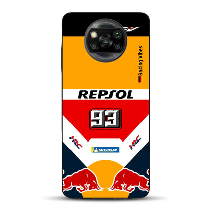 RC213V MotoGP Marc Márquez 2019 Champion Livery - Custodia per cellulare personalizzata per Xiaomi